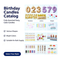 Großhandelspreis 6 Stück Spiralförmige Metallische Farbige Paraffin-Wachs Happy Birthday Tortenkerzen für Feiern und Party-Cupcake-Dekorationen