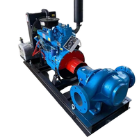 Pompa Air Mesin Diesel Kontrol Otomatis Penuh Universal Outlet 5-80C Pompa Booster Cerdas Pompa Pemadam Kebakaran Penggunaan Darurat