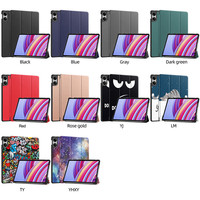 Funda Protectora de Cuero PU de Lujo con Tapa Inteligente y Soporte Tríptico para Tablet POCO Pad de 12.1 Pulgadas, Compatible con Xiaomi Redmi Pad 2 Pro 2025