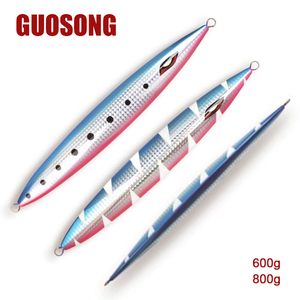 Jig métallique lenteur pour eaux profondes 600g 800g, appât lumineux pour poissons d'eau salée, bar, pour la pêche <span class=keywords><strong>en</strong></span> <span class=keywords><strong>mer</strong></span>, la pêche <span class=keywords><strong>en</strong></span> bateau et les zones <span class=keywords><strong>de</strong></span> pêche irriguées - Product Image 3