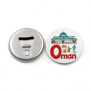 Custom Oman Magnet Badge Pin Souvenir 3D Printed Poly Resin Fridge Magnets for Oman - Product Image 4