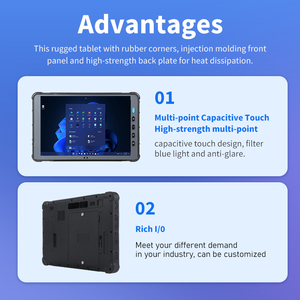 11 10000 mAh GNSS 4G Core i5 i7 PC industriel robuste avec Wi-Fi IP67 et lecteurs de codes-barres - Product Image 6