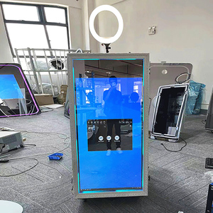2025 el más nuevo Vogue Mirror Me Photo Booth marco Led pantalla táctil interactiva Selfie Photo Booth Machine - Product Image 6