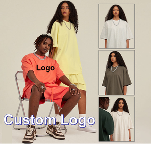 T-shirt surdimensionné personnalisé en gros, haute qualité, 305 GSM, 100 % coton, style décontracté confortable, t-shirt homme - Product Image 1