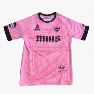 Camiseta Deportiva de Manga Corta, Estilo Casual, con Logotipo Bordado Personalizado, Estilo Hip Hop, Rap, Moda Urbana, Transpirable y de Secado Rápido - Product Image 3