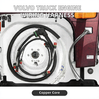 Kit de faisceau de câbles automobiles en gros avec connecteur étanche et conduit ondulé pour réparation de camions – Approvisionnement en vrac