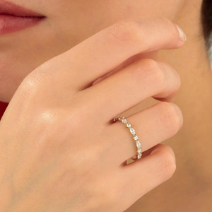 Achetez des bagues en diamant en argent sterling 925 réglables pour femmes faites à la main en couleur argent Produit disponible en vrac - Product Image 5