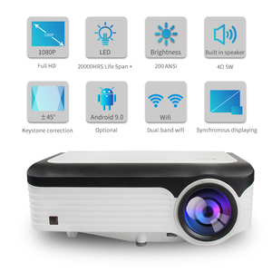 pantalla grande de video full hd que muestra el uso del proyector <span class=keywords><strong>en</strong></span> el bar de la <span class=keywords><strong>casa</strong></span> restaurante de la sala de karaoke - Product Image 3