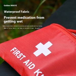 Bolsa de medicina pequeña portátil de 3mm de espesor <span class=keywords><strong>para</strong></span> el <span class=keywords><strong>hogar</strong></span>, coche, recorrido al aire libre, botiquín de primeros auxilios médico vacío <span class=keywords><strong>para</strong></span> acampar y hacer senderismo - Product Image 4