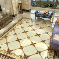 Carrelage pour sol et mur, décoration Eiffel, carrelage en porcelaine cristalline polie, carrelage moderne pour hôtel, carrelage intérieur vitrifié