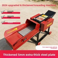 Nouvelle Hacheuse de Fourrage et Ensileuse, Broyeur d'Herbe, Machine à Alimentation pour Volailles, Bovins, Ovins, Caprins, Mélangeur