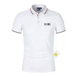 Moda barato bordado logo joven caballero verano Polo negocios manga corta Camiseta - Product Image 1
