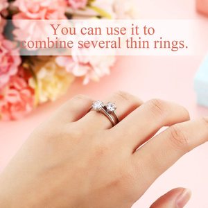 6mm Transparent Tpu Material 8 Pcs Invisible <strong>Ring</strong> <strong>Size</strong> <strong>Adjuster</strong> Invisible for Loose <strong>Rings</strong> - Product Image 3
