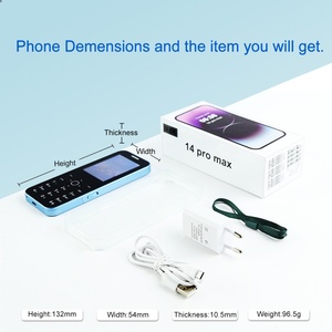 Teléfono Celular Superbo 2.4 con Pantalla, 4 Tarjetas SIM, 4 Modos de Espera, GSM 2G, MP3, Radio FM, Linterna, Personalizado de Fábrica, Económico - Product Image 4