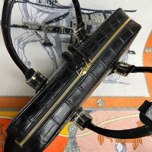 Luxury Brand Men's Crocodile Genuine Leather Durable High Quality Zipper Closure Soft <b>Bag</b> <b>Laptop</b> Business Large Capacity - Product Image 5