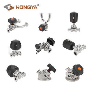 Van màng ngăn vô trùng bằng thép không gỉ chất lượng cao, có thể tùy chỉnh theo yêu cầu OEM, chất liệu SS304 SS316L, dùng cho nước, điện lực cao - Product Image 1