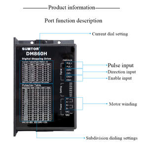 DM860H 2相ステッピングモータードライバー（Nema 34対応、カスタマイズ可能） - Product Image 5