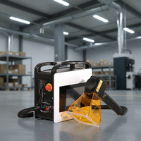 Machine de Marquage Laser à Fibre Portable et Mini Main pour LOGO, Plaque Signalétique, Plastique, Métal, Pneu – 20W, 30W, 50W