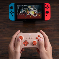 8BitDo Ultimate C Game Controller Joystick para Nintendo Switch con control de movimiento de 6 ejes y Gamepad inalámbrico Rumble Vibration