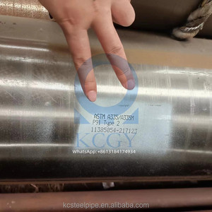 Tubería de la industria petroquímica ASTM A335/ASME <span class=keywords><strong>SA335</strong></span> P5 <span class=keywords><strong>P9</strong></span> Tubería de acero de aleación de cromo molibdeno sin costura - Product Image 2