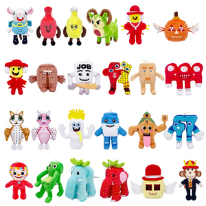Juguetes de Peluche de Anime de Dibujos Animados con 24 Diseños, Steal a Brainrot Sammy Jandel, Caneolli 67, Elefante Fresa, Juguetes de Peluche Rellenos - Product Image 2