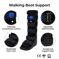 Botte de rééducation orthopédique pour fractures, avec soutien jambe-cheville-pied, orthèse de marche