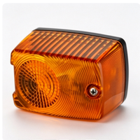 Feu de signalisation latéral halogène pour tracteur, IP65, DC12V, boîtier PC, fixation 2 vis, indicateur ambre, machines agricoles XYAL/OEM