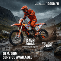 Moto tout-terrain STN V3 Ya300R 300cc, 4 temps, enduro, course hors route, motocross, liaison directe OEM