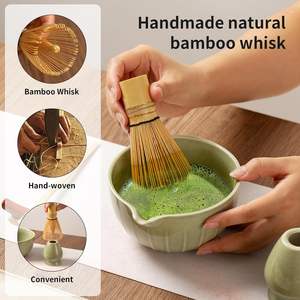 Juego de Batidores de Matcha Más Vendido, 10 Piezas, Incluye Tazón de Cerámica, Colador de Té, Taza Medidora, Ecológico, para Ceremonia del Té - Product Image 6