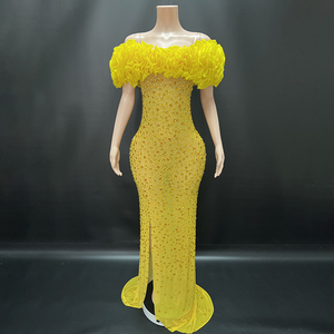 Novance Y4586-D neue Produkt idee 2025 Neuheiten Prom Kleider Luxus Strass Frauen Mode Cocktail Kleider Promi - Product Image 1