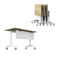 Vente en gros de table de formation convertible au design moderne bureau d'ordinateur de bureau extensible de Chine à vendre