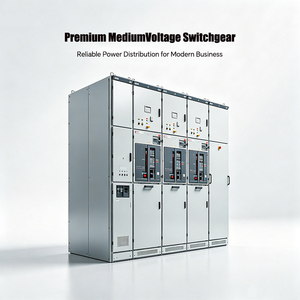 ตู้สวิตช์เกียร์แรงดันปานกลางแบบหุ้มโลหะ 12kv -40.5kV แบบถอดได้ พร้อมฉนวนอากาศ สำหรับโครงการจ่ายไฟฟ้าภายในอาคาร - Product Image 1