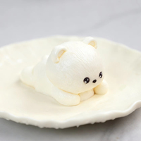 Moule à gâteau en silicone ours polaire mignon 3D animal