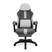 Chaise de jeu pour ordinateur réglable en hauteur, abordable, ergonomique, nouvelle chaise de jeu pour joueurs avec repose-pieds
