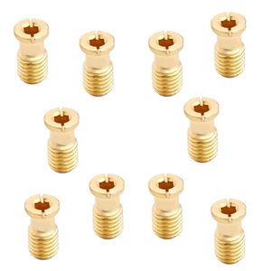 Anclajes de latón para cubiertas de piscinas Swimcare, pernos de seguridad roscados de 916 pulgadas para cubiertas de hormigón y adoquines, juego de 10 - Product Image 2