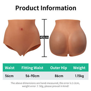 Silikon Hohe Taille Realistische Elastische Frauen Verbessern Big Butt Höschen Plump Sexy Frauen geformte Hüf those Shape wear <span class=keywords><strong>Knickers</strong></span> - Product Image 5