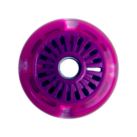 10024 Ensemble de trottinettes lumineuses en plastique PU avec logo clignotant, roues durables et amortissantes pour enfants et adultes