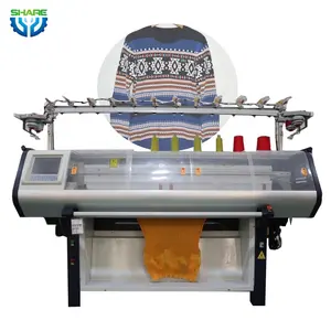 Automatic Hat Knit Flat Computer Machine Sweater Knitting Making Crochet Machine for Scarf