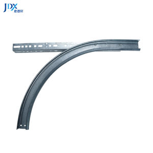 Jalur Pintu Garasi 2 Musim Semi Fitting Pintu Garasi Jalur Tunggal Horizon Roll Up Pintu Garasi Penjualan Jalur - Product Image 3