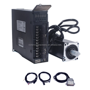 220V 4 N.M 1KW 2500RPM 90ST-M04025 Servomotor Industrial <span class=keywords><strong>Motor</strong></span> de CA síncrono con Servomotor de control para máquina CNC - Product Image 2