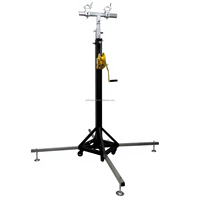 Support de levage pliable et portable en fer pour extérieur, avec manivelle, pour structure de treillis verticale de 6M, pour enceintes Line Array, capacité de charge 1000kg