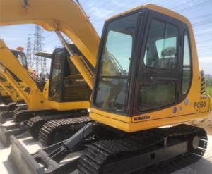 Mini pelle sur chenilles hydraulique Komatsu PC60 6 tonnes 2016 modèle en excellent état utilisé avec des machines pour le rapport de la Chine - Product Image 5