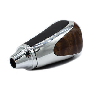 Poignée de levier de vitesses automatique pour voiture Mazda, grain de bois, fibre de carbone, ergonomique, accessoire pour cabine de conduite - Product Image 2