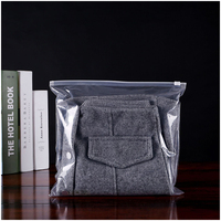 Sac à fermeture éclair en plastique durable pochette à fermeture éclair transparente sac d'emballage pour le stockage des vêtements emballage personnalisé de qualité supérieure pour le stockage des aliments