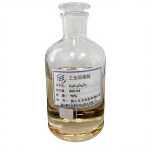 Ácido Fítico Grau Industrial 70% de Conteúdo 99% de Pureza Agente Quelante Metálico Inibidor de Corrosão Embalagem em Tambor Plástico de 25kg - Product Image 1