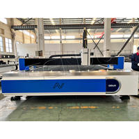 Machine de découpe laser à fibre CNC 1kw de haute précision pour le rainurage de tôle 0-80 m/min 220V/380V