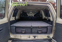 Tiroir fonctionnel avec boîte de rangement pour cuisine pour Nissan Patrol y61 année 2003