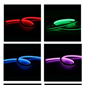 Ruban LED néon RVB 18x16mm IP68 étanche DMX, flexible, à changement de couleur, pour aménagement paysager - Product Image 3