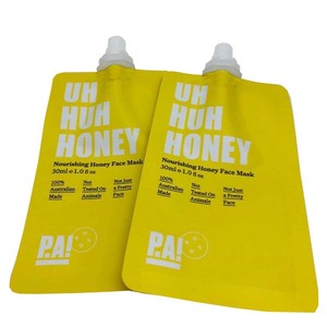 Sản Phẩm Mới 2021 Túi Đựng Mặt Nạ Mỹ Phẩm Có Thể Phân Hủy Sinh Học 10Ml 500Ml In Theo Yêu Cầu Với Vòi Phun Góc - Product Image 5