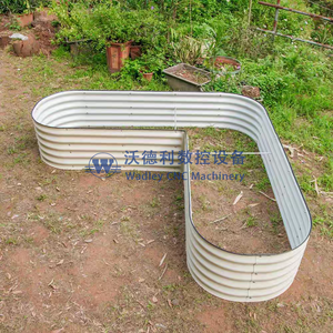 เครื่องทำแปลงปลูกต้นไม้เหล็กชุบสังกะสีสำหรับปลูกผักสวนครัว กล่องเหล็กปลูกดอกไม้  แผ่นเหล็กลูกฟูกสำหรับปลูกพืช สมุนไพร และดอกไม้ - Product Image 6